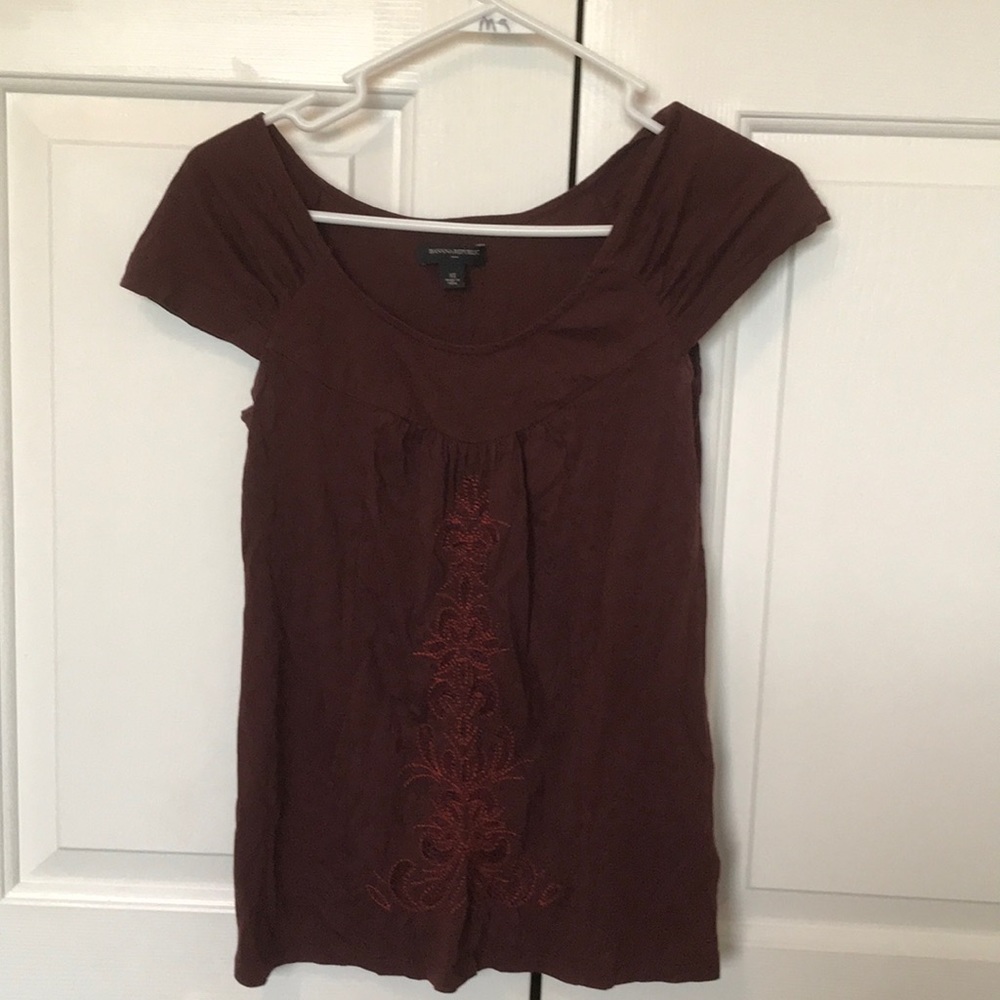Banana republic short sleeved blouse